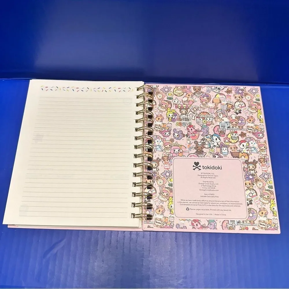Tokidoki 2025 Planner Latte and Friends